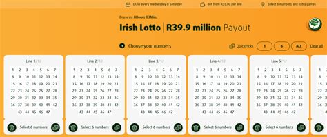 irish lottery prize money